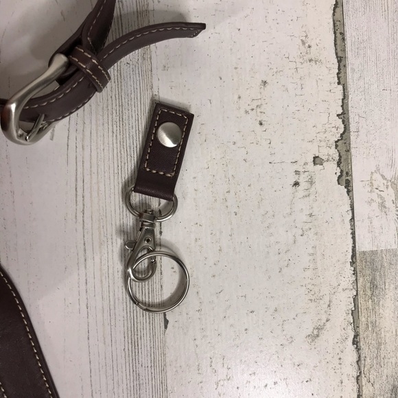 Levenger orange messenger bag - Picture 11 of 11